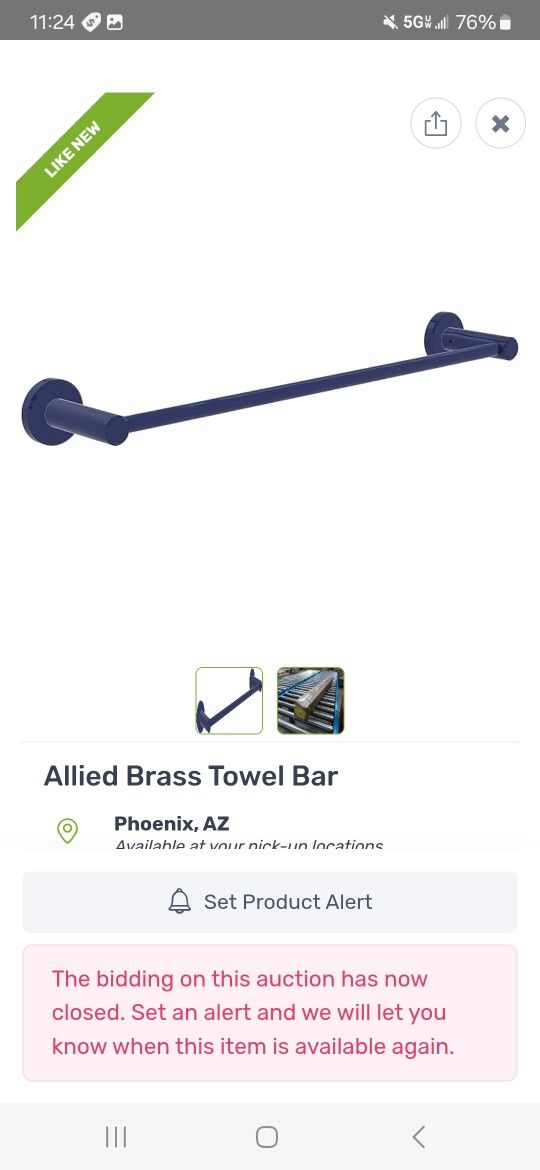 Towel Rod