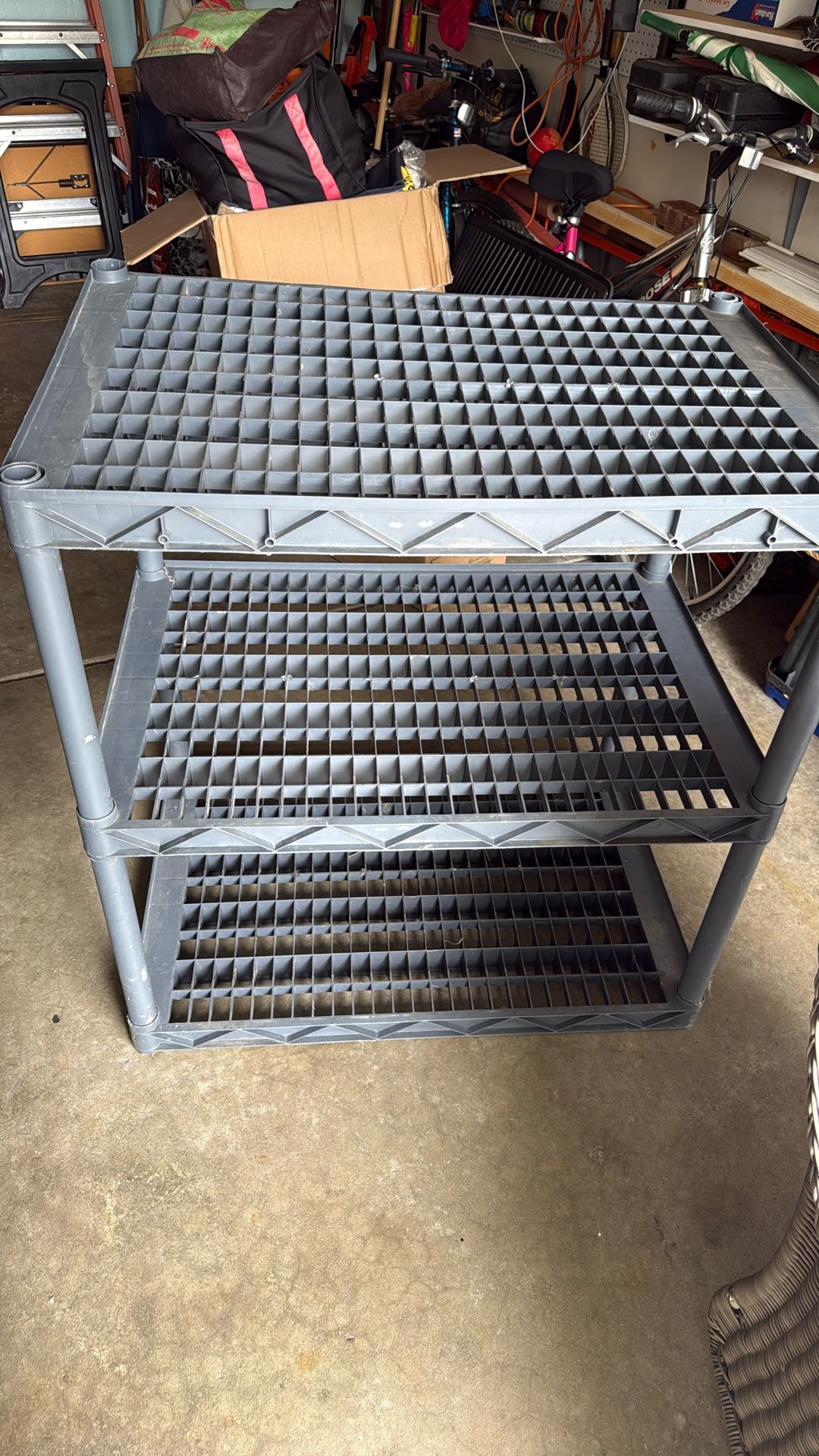 Storage Shelves 3 Tier 25”x36”