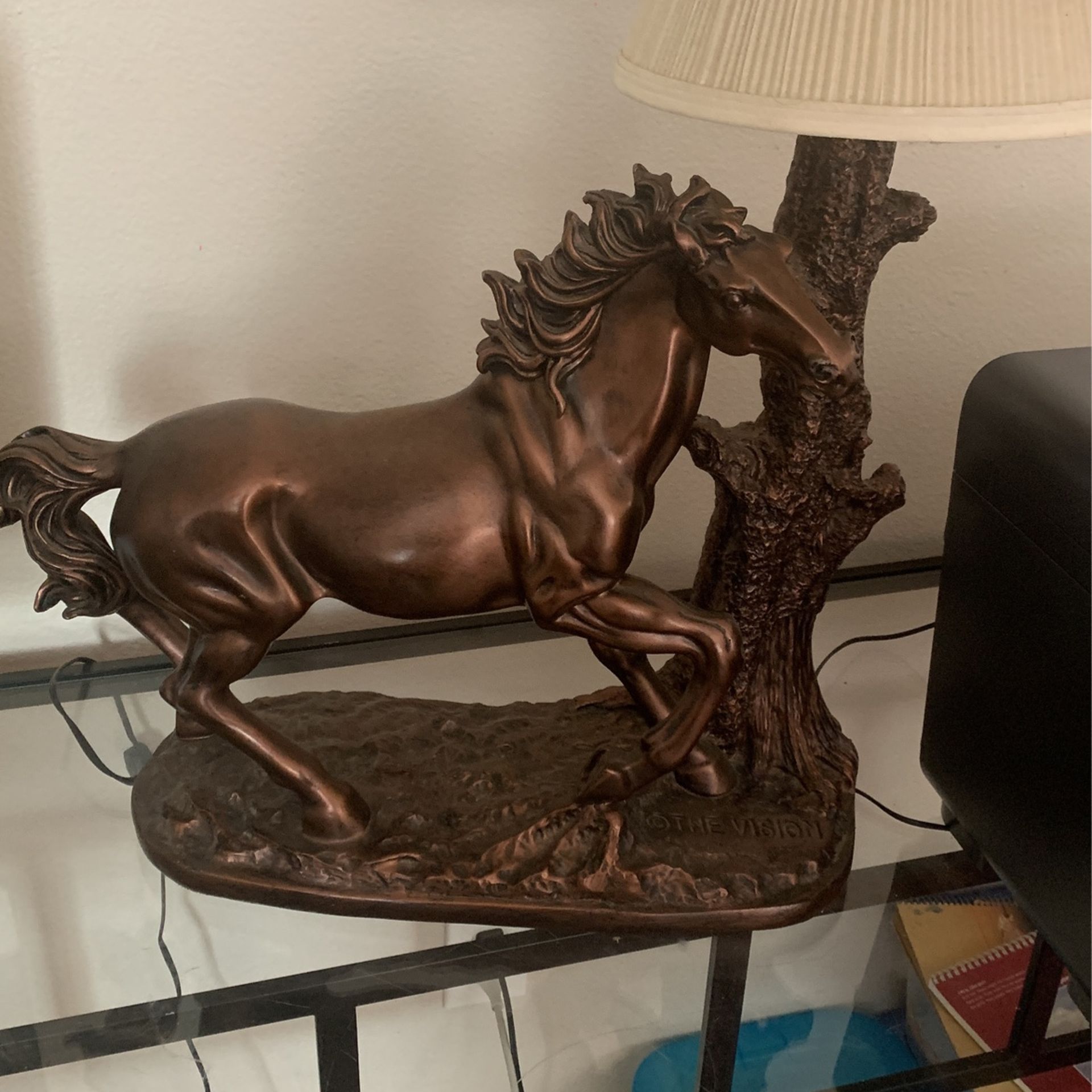 Horse Lamp From Unique The Vision Company Rear To See