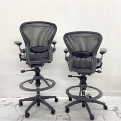 HERMAN MILLER CLASSIC AERON STOOLS  SIZE B FULLY LOADED DELIVERY AVAILABLE 