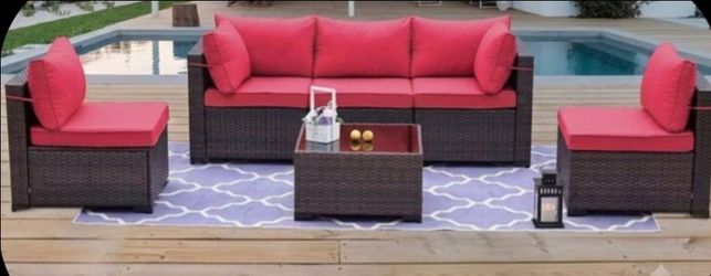 6 piece Outdoor Patio set new