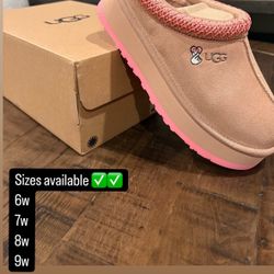 UGG Tazz Love '25 Slipper Arroyo Tropical Pink Sizes 6w, 7w, 8w, & 9w
