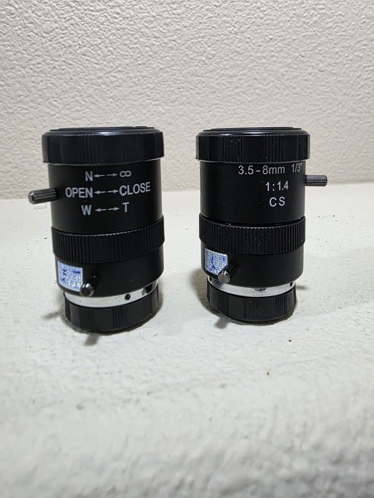 CCTV Lens 3.5-8mm Manual Iris L3508M