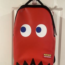 Sprayground X PAC-MAN Ghost backpack 