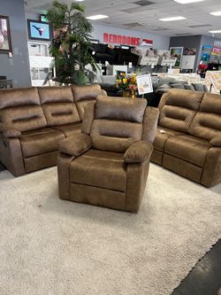 3pcs recliner set