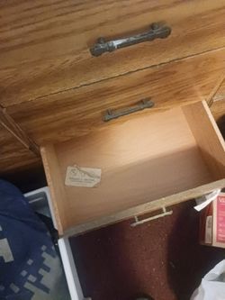 Mirror Drawer  brown, 16x64x71