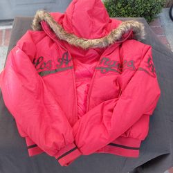 Vintage Vision Sports Los Angeles Puffer Jacket