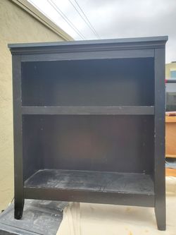 Black shelf