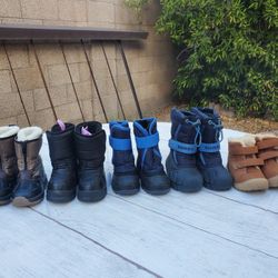 Boys Snow Boots Toddler Size 7 (See Description)pic