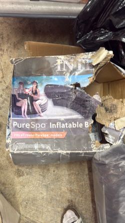 Spa inflammable bench