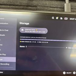 OLED 1TB Handheld Console With Accessories - Black 1030