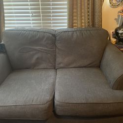 Charcoal Grey Couch 