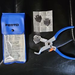Tube cutter, scissors.