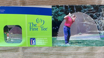 Quick Net First Tee 8’x10’ Net for T-ball golf soccer practice