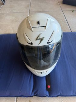 Scorpion Full-Face Motorcycle Helmet White