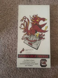Vintage Gamecocks Trivia Board Game Sealed