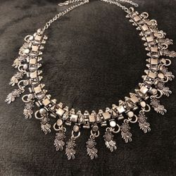 Fish Charm Metal Necklace Intricate Jewelry Smooth Movable Art - NEW & BEAUTIFUL!