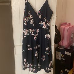 Summer floral dress