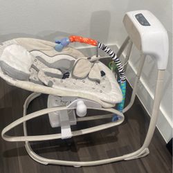 Ingenuity Simple comfort Multi-direction Compact Baby Swing With Vibration Seat 