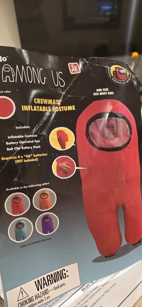 Among Us Inflatable Costume