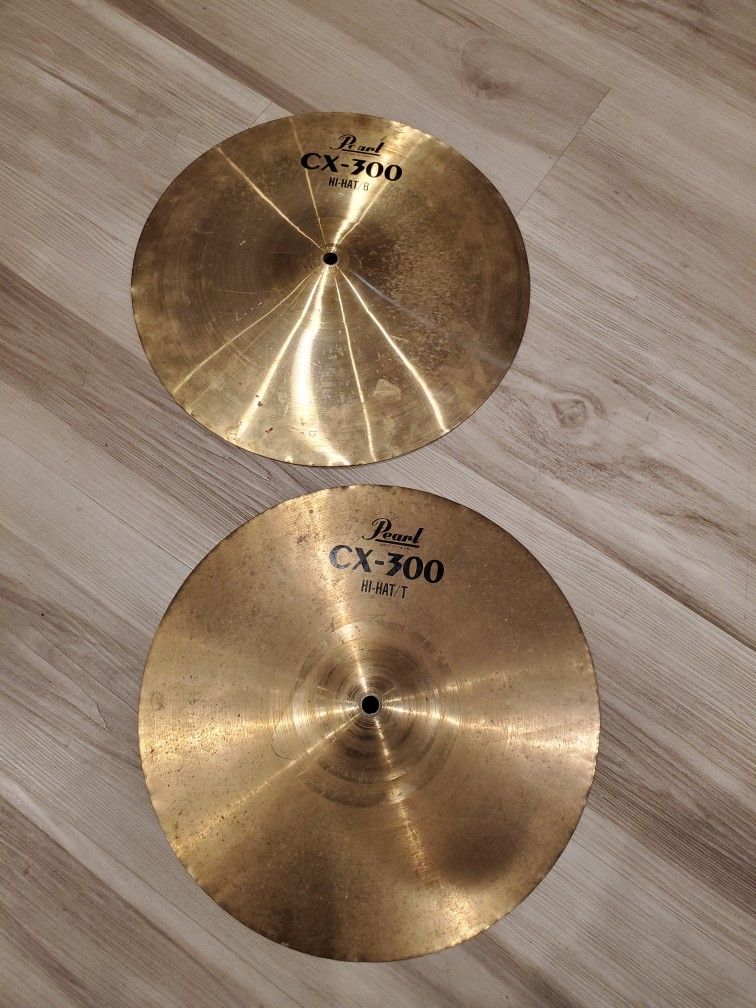 Pearl CX300 14" Hihat Cymbals