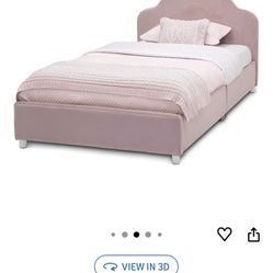 Pink Girls Delta Twin Bed Free