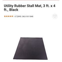 RUBBER GARAGE/BARN  MATS 