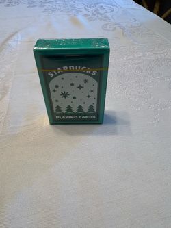 Starbucks Playing Cards - New - Sealed Deck