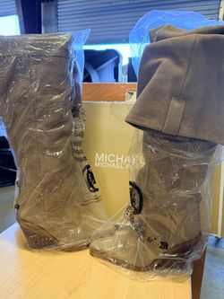 Michael Kors Tall Suede Boots Brand New
