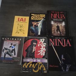 Old Samurai, Ninja, Ultimate Sparring, Kickboxing Books
