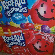 (5) boxes of koolaid jammers! Tropical punch or Cherry! 