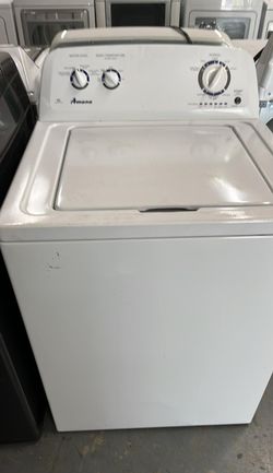 Amana Top Load Washer – HE, Deep Water, White