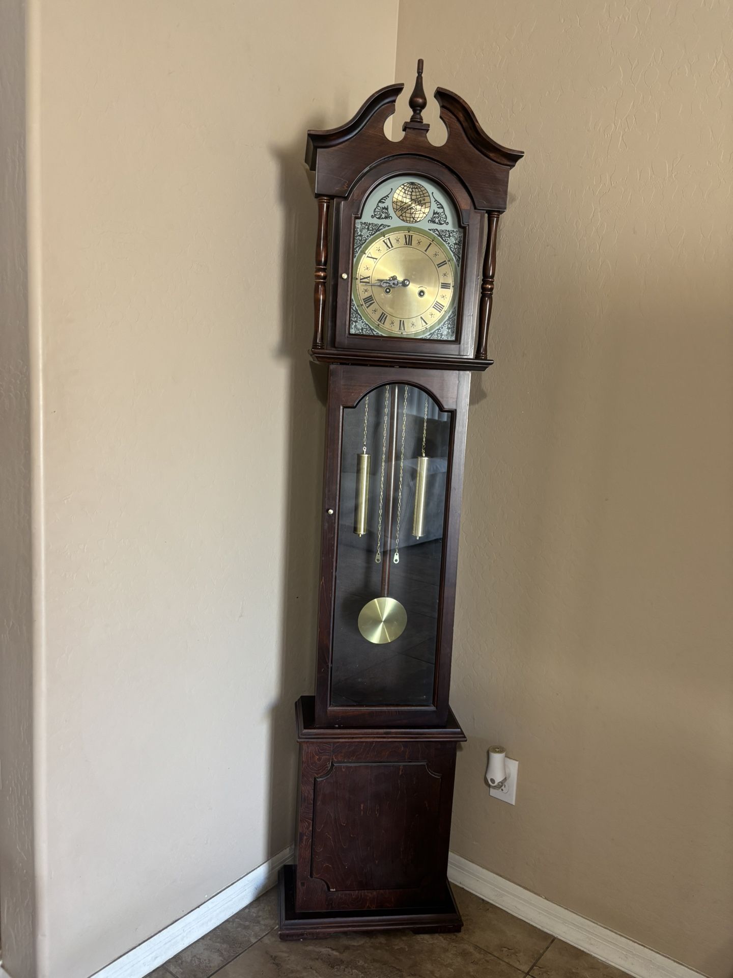 Grandfather Clock $160