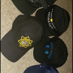 Law enforcement official hats