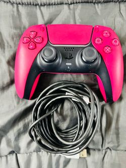 PlayStation DualSense™ Wireless Controller – Cosmic Red - for PS5, PC, MAC & Mobile  ( Used )