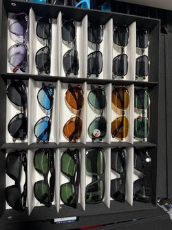 RayBans and Oakleys