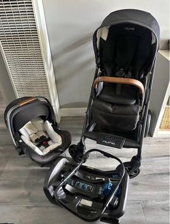 Nuna Stroller and Infant Car Seat Travel System
