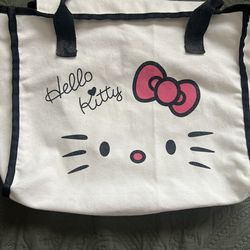 Hello kitty tote bag