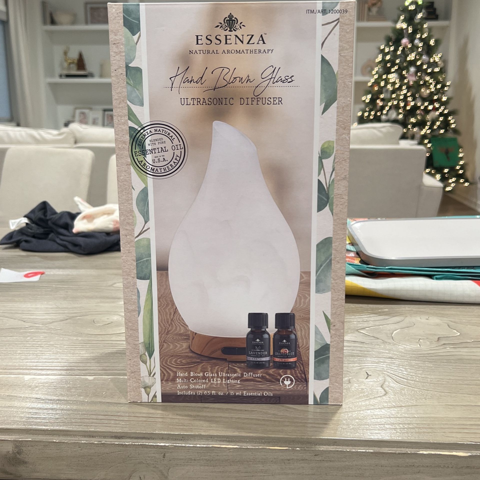 Essenza Natural Aromatherapy Ultrasonic Diffuser