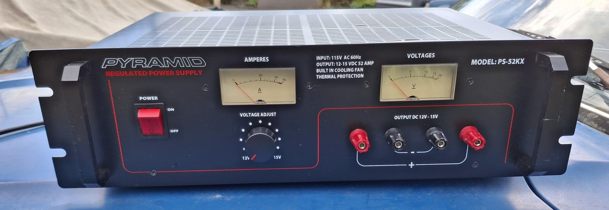 Pyramid regulated DC power supply