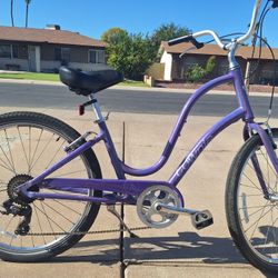 Scheels Electra Townie Purple Female Bike