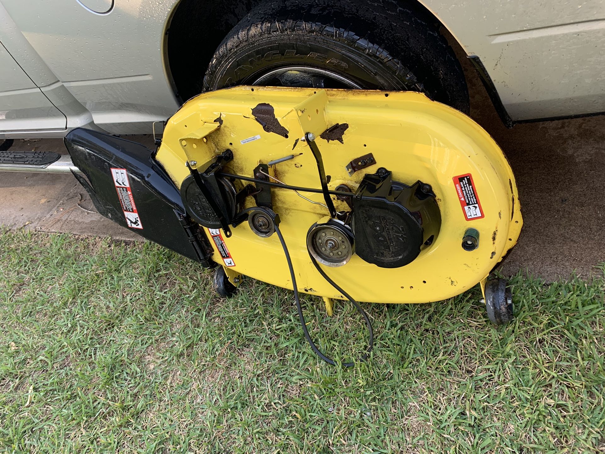 John Deere 42 Inch Edge Mower Deck for Sale in Richmond, TX OfferUp