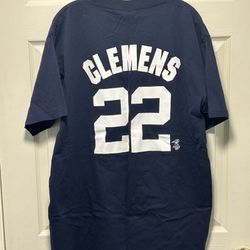 Majestic MLB New York Yankees Roger Clemens # 22 Shirt Jersey SIZE XL