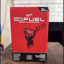 Milwaukee 3/8” Subcompact Impact Wrench 