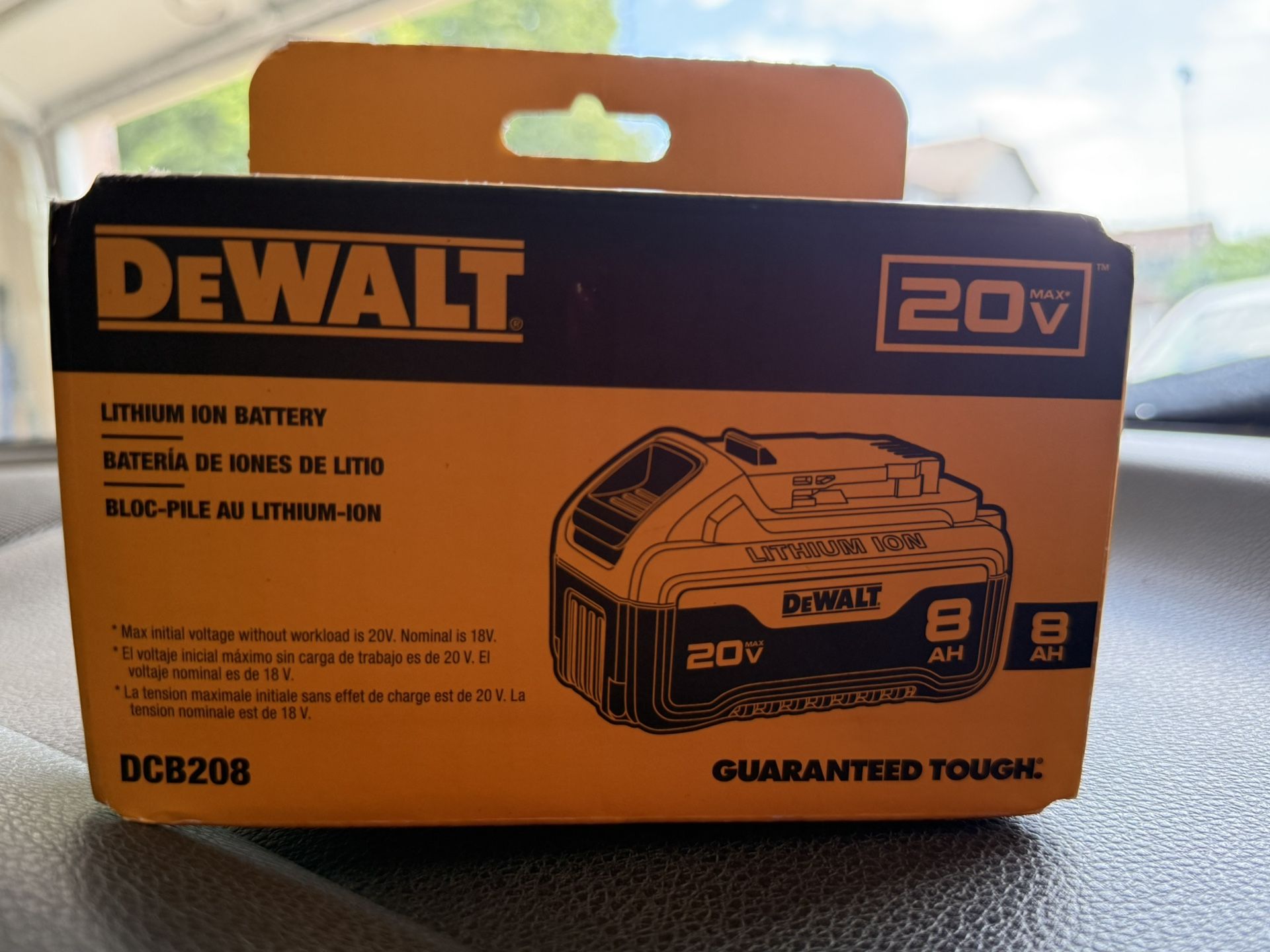 Dewalt Battery 8ah