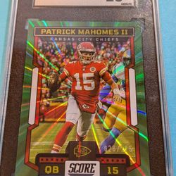 2023 🔥Patrick Mahomes II🔥 Panini Score Spokes