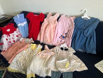 10 Girls18-24 M Dresses Bundle , Excellent condition
