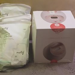Brand New Sealed; Breastpump With 300 Bags