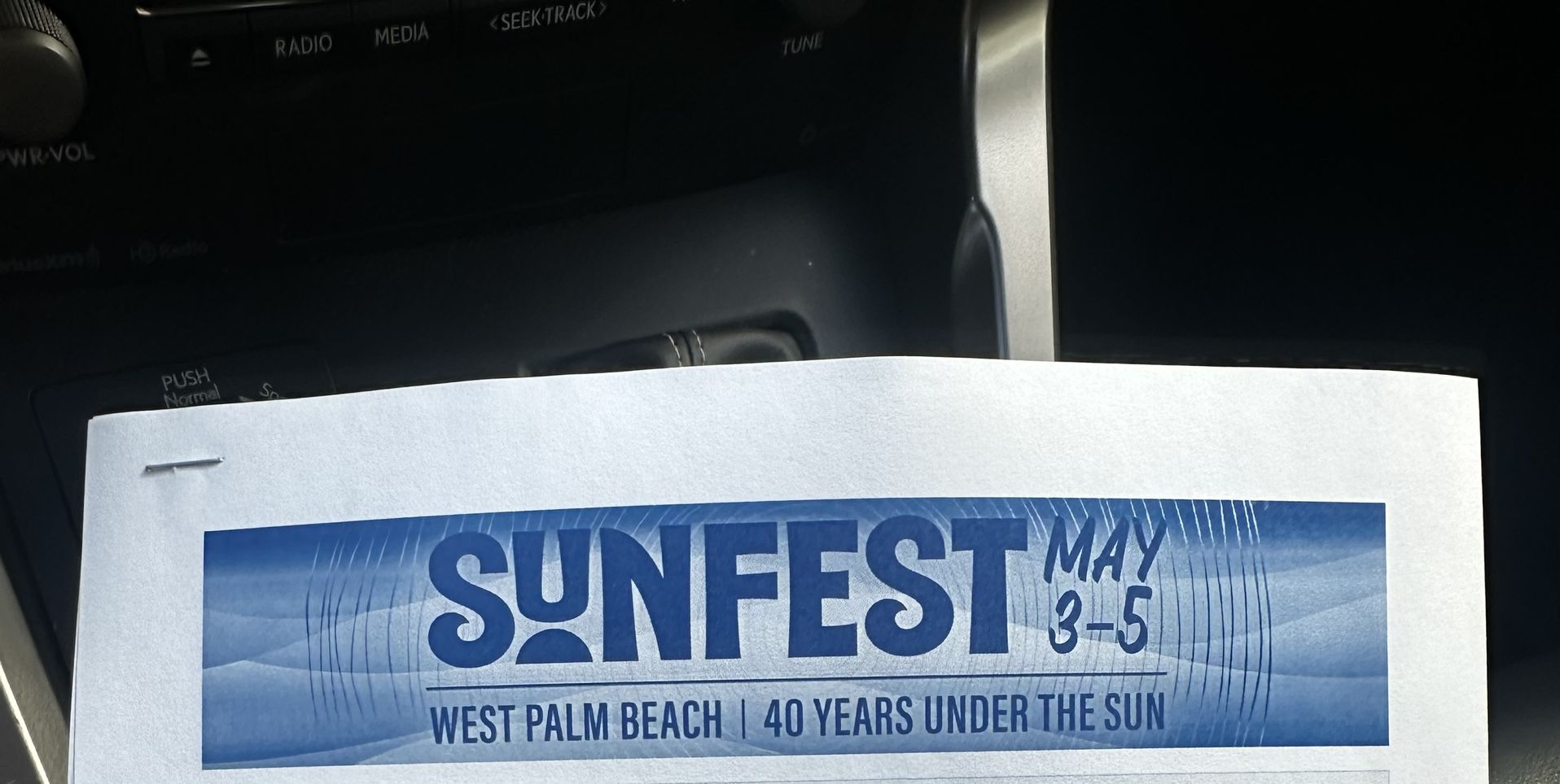 2 Tickets To SUNFEST ALL 3 Days