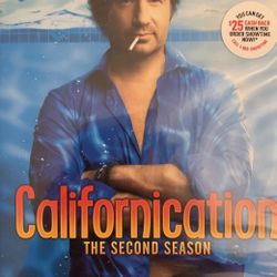 CALIFORNICATION The Complete 2nd Season (DVD-2008) NEW!